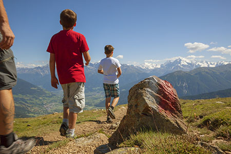 Aktiv, Wandern, Vinschgau, Südtiol, Panorama